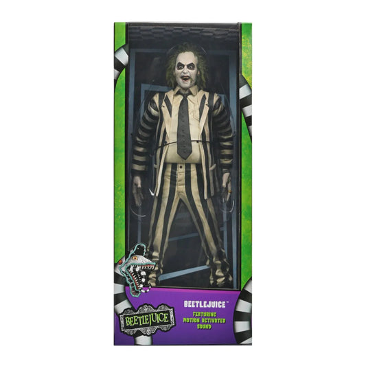 NECA Beetle Juice 1988 Striped Suit 1/4 Scale