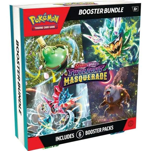 Pokémon TCG: Scarlet & Violet— Twilight Masquerade Booster Bundles