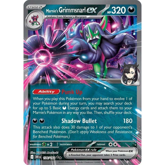 Marnie's Grimmsnarl ex - SV10: Destined Rivals (DRI)