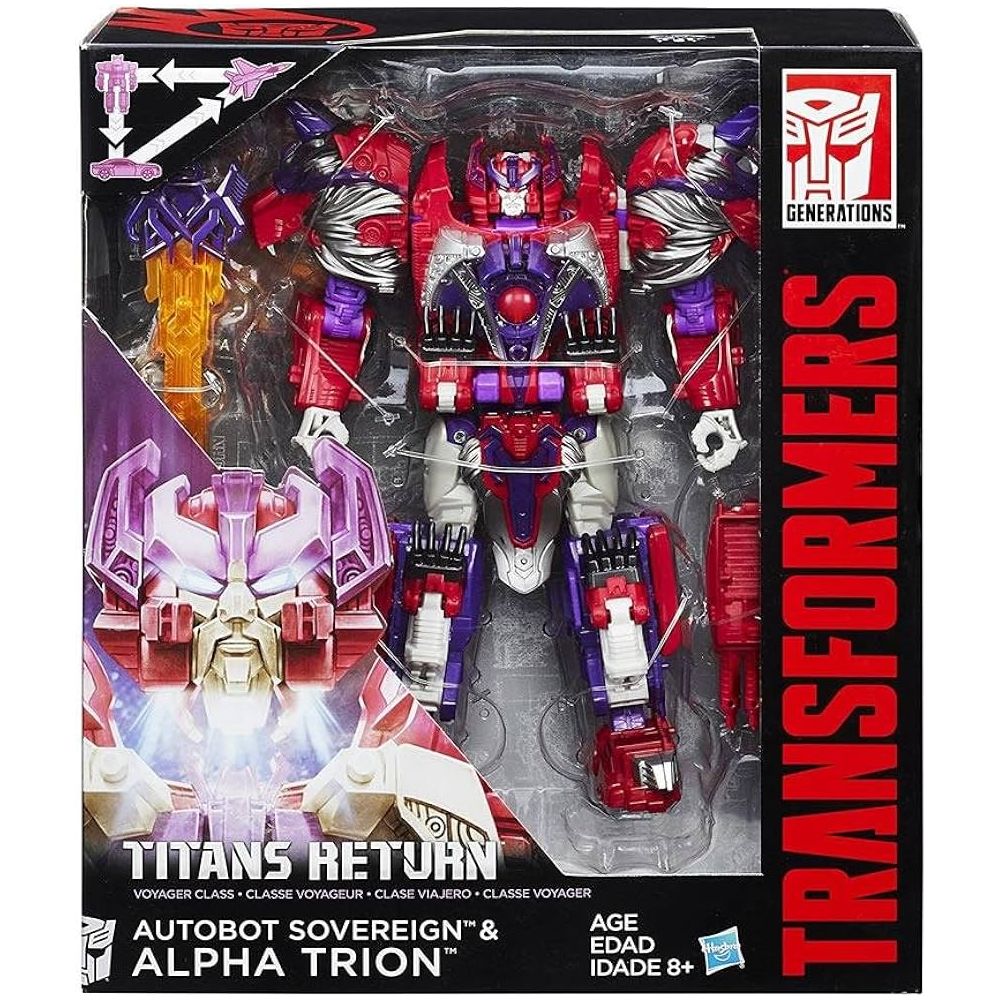 Transformers Titans Return Generations Sovereign & Alpha Trion