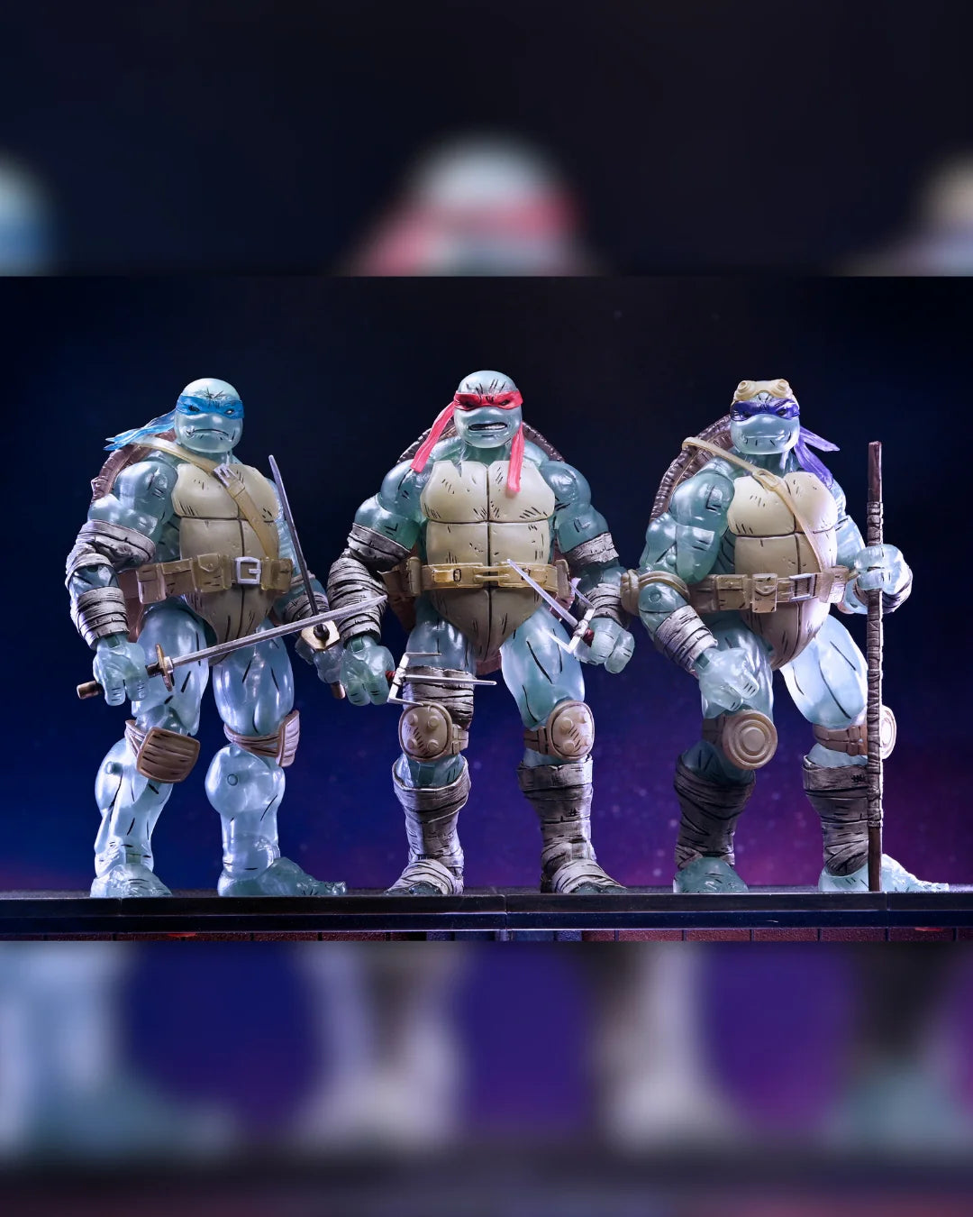 Neca Tmnt Last Ronin Ghost Brothers 3 Pack