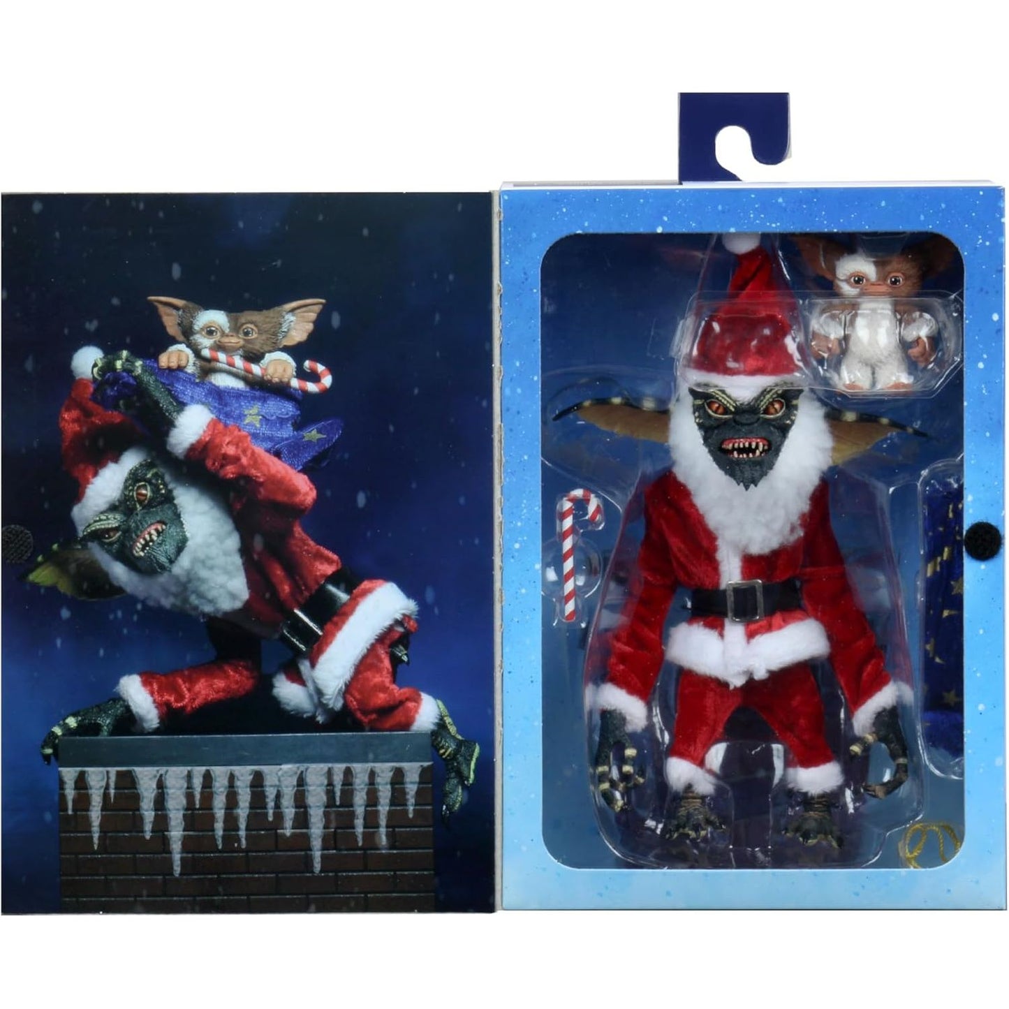 NECA Gremlins Santa Stripe With Gizmo