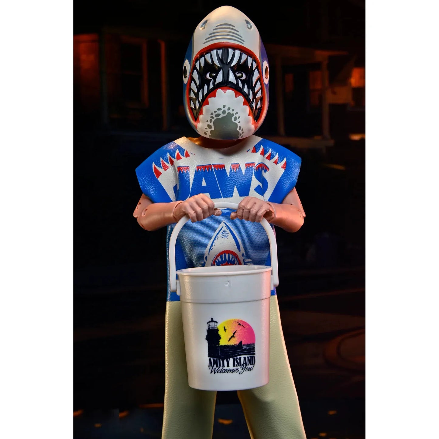 Ben Cooper Costume Kids Collection - Series 7 Costumed Action Figure Bundle (Godzilla, Jaws, Warrior, Tarman, The Fly)