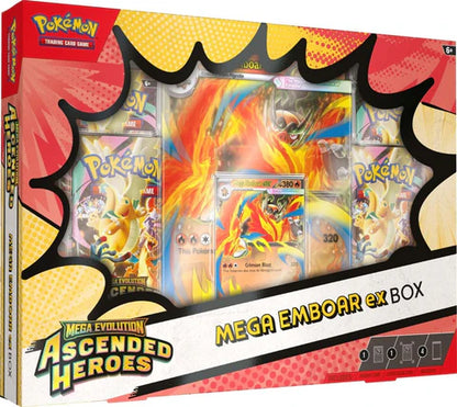 Pokémon TCG: Mega Evolution-Ascended Heroes Mega Ex Box Wave 1