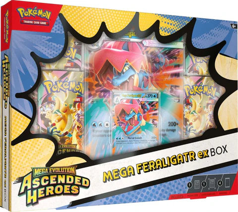Pokémon TCG: Mega Evolution-Ascended Heroes Mega Ex Box Wave 1