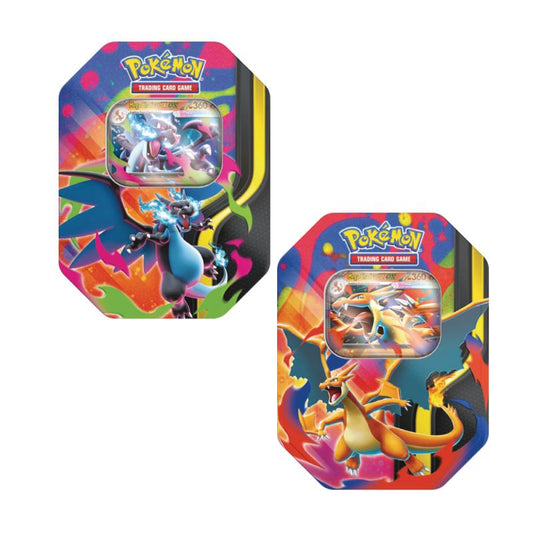 Pokemon Mega Charizard Tins