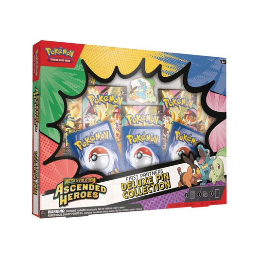 Pokémon TCG: Mega Evolution-Ascended Heroes Deluxe Pin Collection