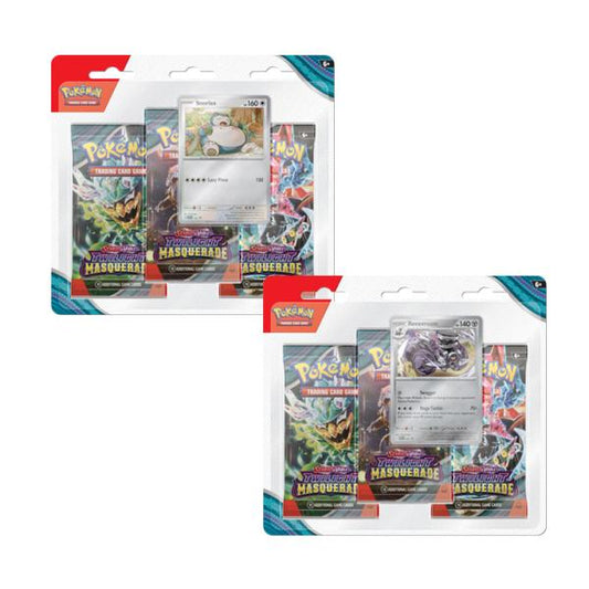 Pokémon TCG: Scarlet & Violet— Twilight Masquerade 3 Pack Blister Pack