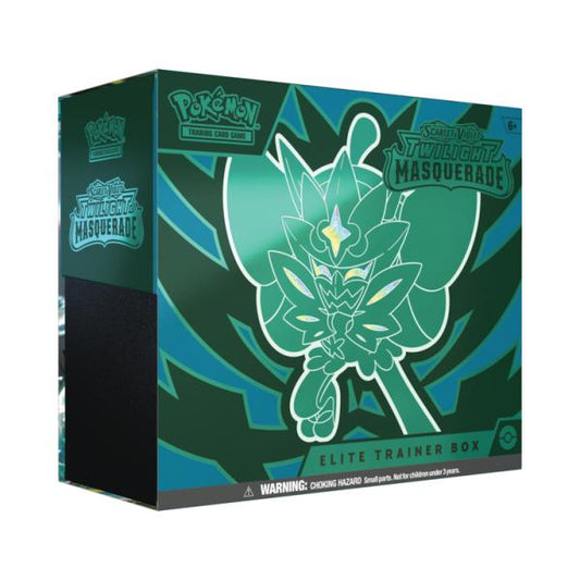 Pokémon TCG: Scarlet & Violet— Twilight Masquerade Elite Trainer Box (Collectable Condition)