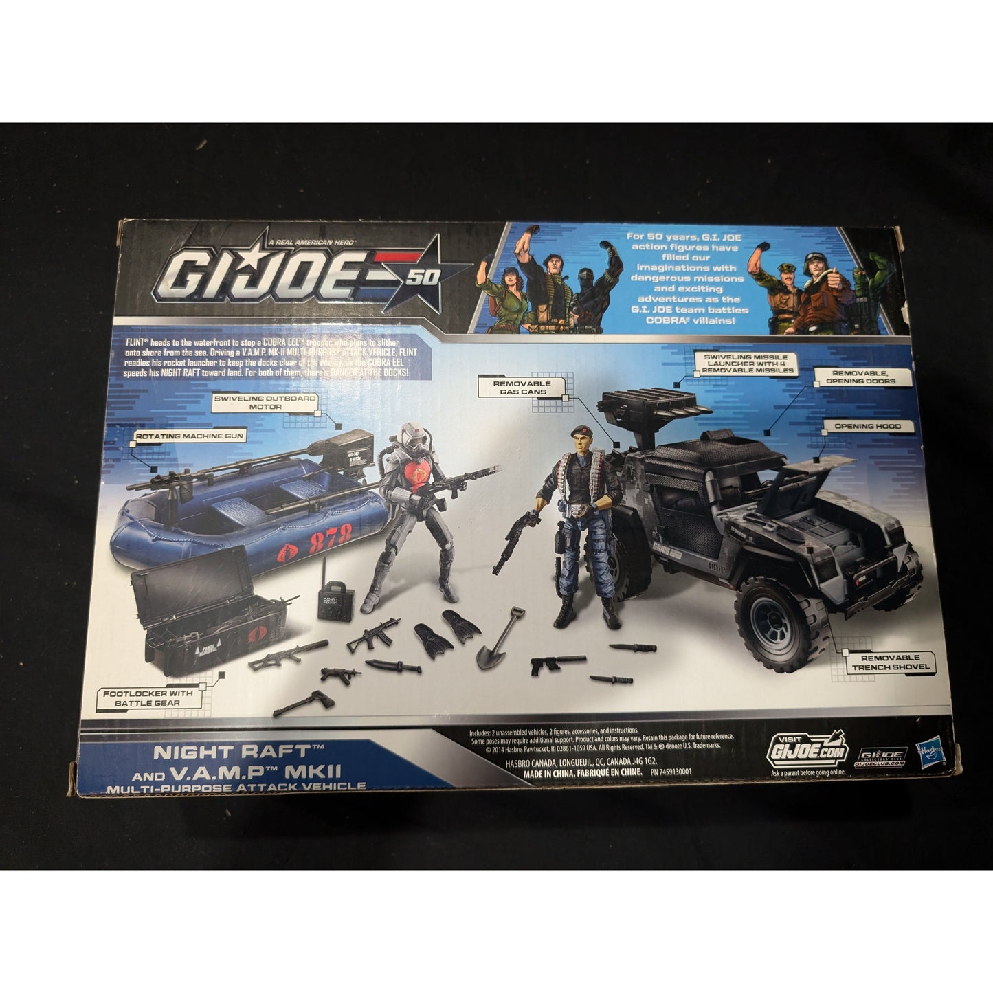 GI Joe Danger at The Docks Vamp MK-II & Night Raft 25th Anniversary