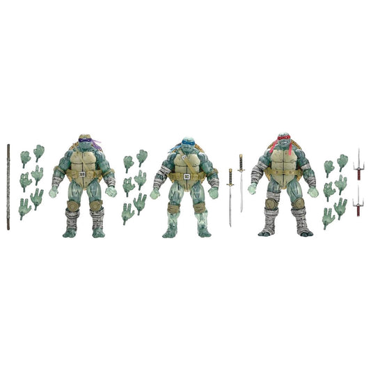 Neca Tmnt Last Ronin Ghost Brothers 3 Pack