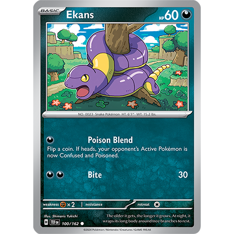 Pokémon TCG: Scarlet & Violet — Temporal Forces Ekans