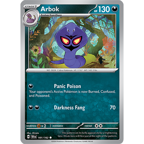 Pokémon TCG: Scarlet & Violet — Temporal Forces Arbok