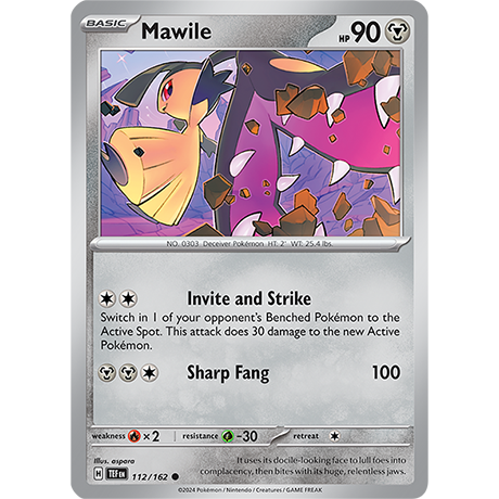 Pokémon TCG: Scarlet & Violet — Temporal Forces Mawile