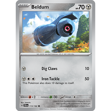 Pokémon TCG: Scarlet & Violet — Temporal Forces Beldum