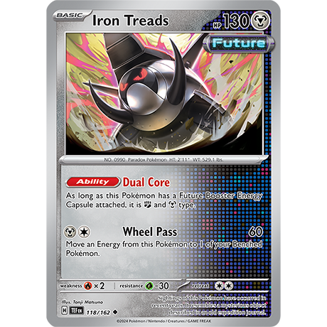 Pokémon TCG: Scarlet & Violet — Temporal Forces Iron Treads