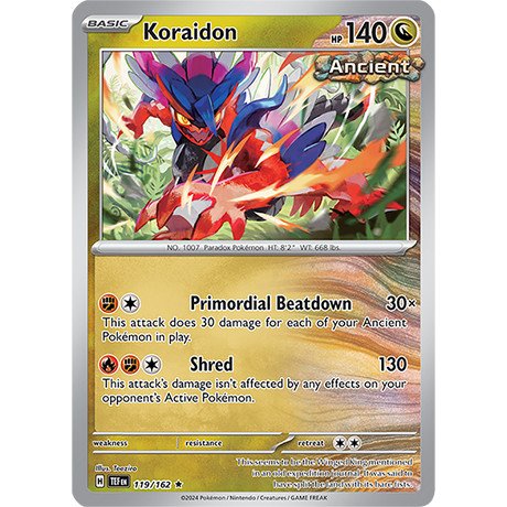 Pokémon TCG: Scarlet & Violet — Temporal Forces Koraidon
