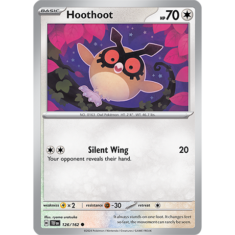 Pokémon TCG: Scarlet & Violet — Temporal Forces Hoothoot