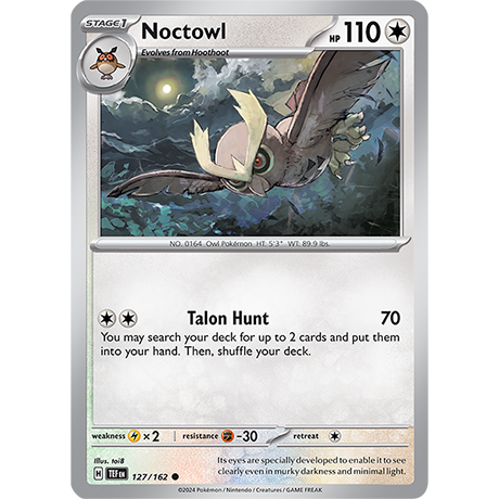 Pokémon TCG: Scarlet & Violet — Temporal Forces Noctowl