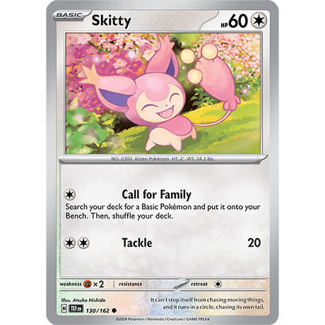 Pokémon TCG: Scarlet & Violet — Temporal Forces Skitty