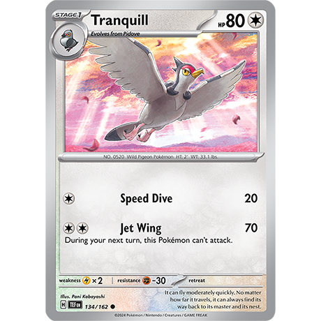 Pokémon TCG: Scarlet & Violet — Temporal Forces Tranquill