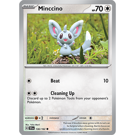 Pokémon TCG: Scarlet & Violet — Temporal Forces Minccino