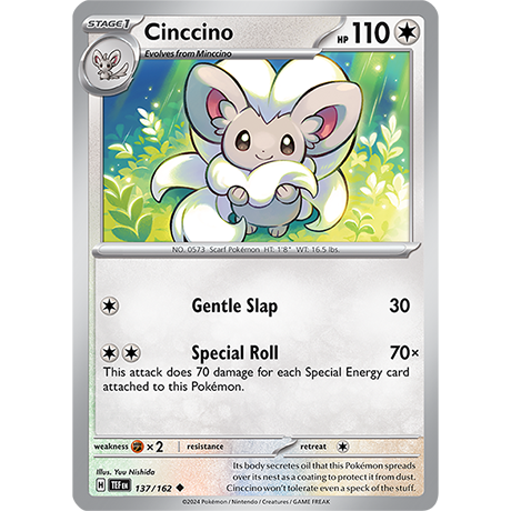 Pokémon TCG: Scarlet & Violet — Temporal Forces Cinccino