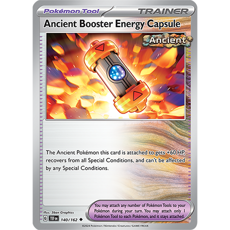 Pokémon TCG: Scarlet & Violet — Temporal Forces Ancient Booster Energy Capsule