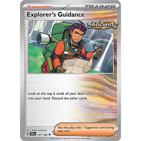 Pokémon TCG: Scarlet & Violet — Temporal Forces Explorer's Guidance