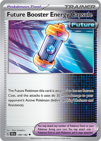 Pokémon TCG: Scarlet & Violet — Temporal Forces Future Booster Energy Capsule
