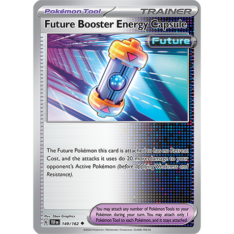 Pokémon TCG: Scarlet & Violet — Temporal Forces Future Booster Energy Capsule