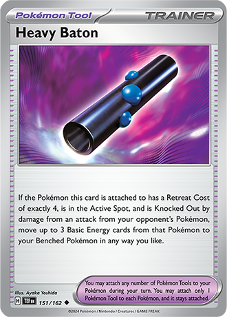 Pokémon TCG: Scarlet & Violet — Temporal Forces Heavy Baton