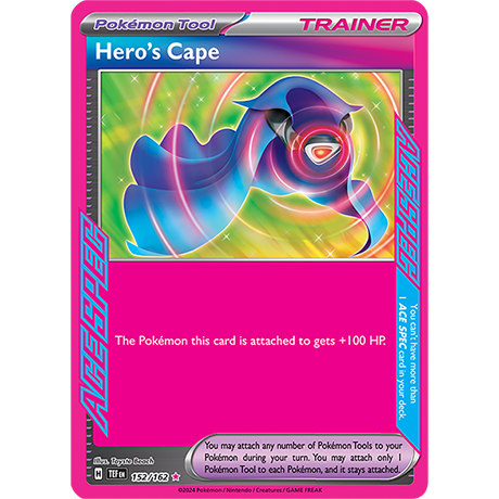 Pokémon TCG: Scarlet & Violet — Temporal Forces Hero's Cape
