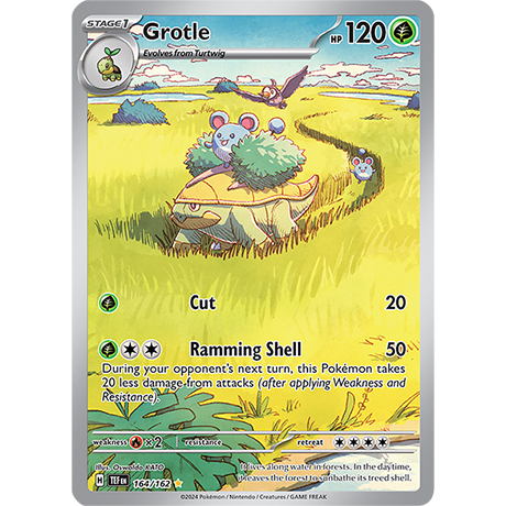 Pokémon TCG: Scarlet & Violet — Temporal Forces Grotle