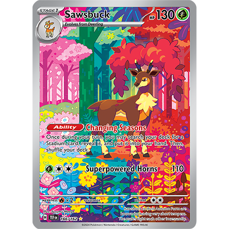 Pokémon TCG: Scarlet & Violet — Temporal Sawsbuck