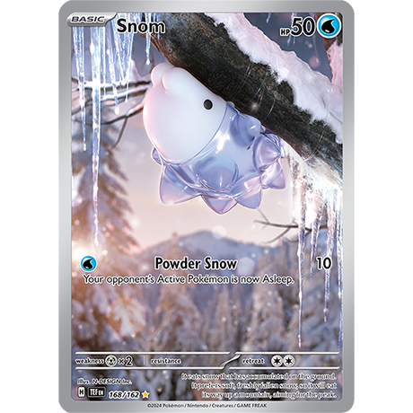 Pokémon TCG: Scarlet & Violet — Temporal Snom 168/162