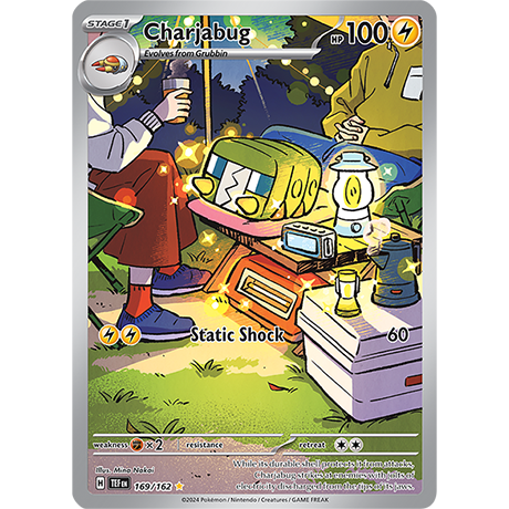 Pokémon TCG: Scarlet & Violet — Temporal Forces Charjabug