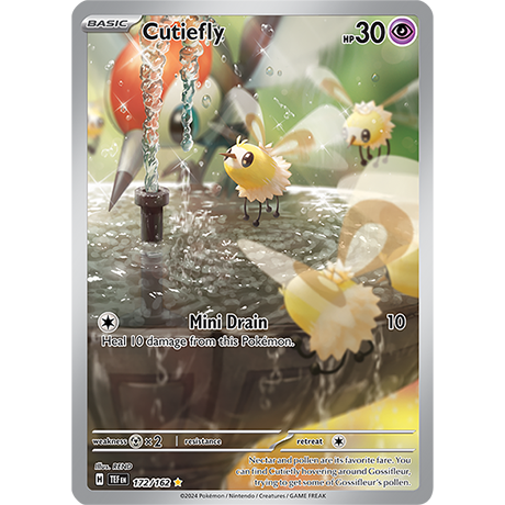 Pokémon TCG: Scarlet & Violet — Temporal Forces Cutiefly 172/162
