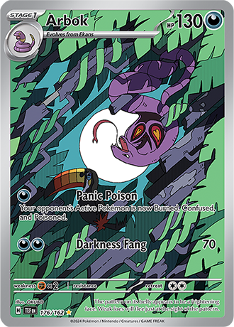 Pokémon TCG: Scarlet & Violet — Temporal Forces Arbok 176/162