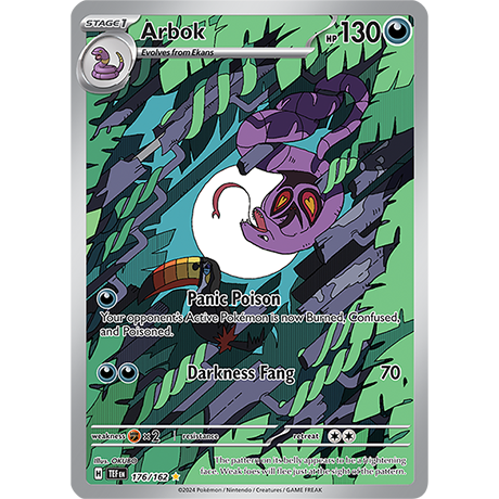 Pokémon TCG: Scarlet & Violet — Temporal Forces Arbok 176/162
