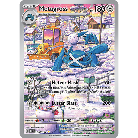 Pokémon TCG: Scarlet & Violet — Temporal Forces Metagross 178/162