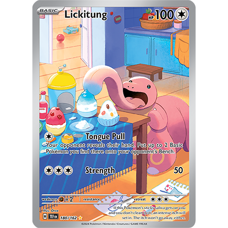 Pokémon TCG: Scarlet & Violet — Temporal Forces Lickitung 180/162