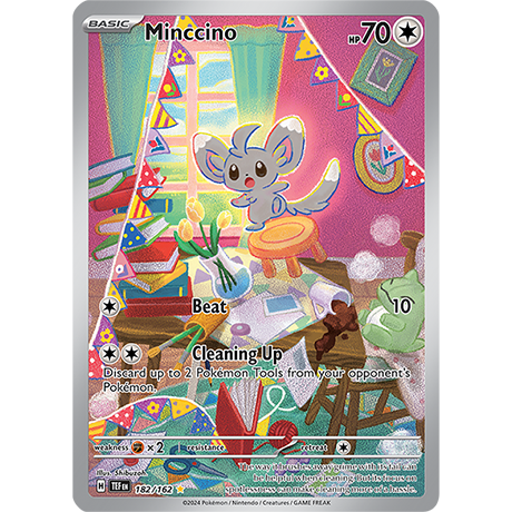Pokémon TCG: Scarlet & Violet — Temporal Forces Minccino 182/162