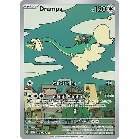 Pokémon TCG: Scarlet & Violet — Temporal Forces Drampa 184/162