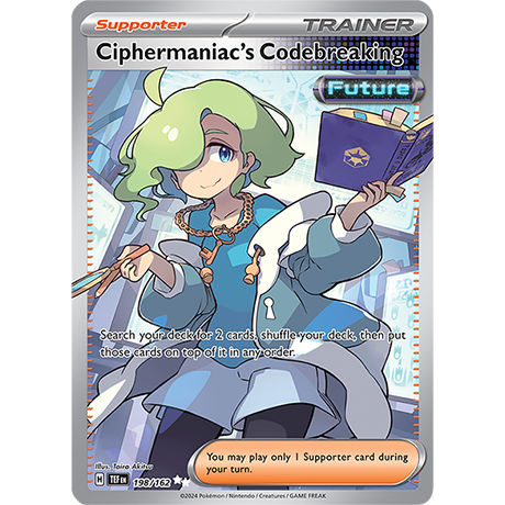 Pokémon TCG: Scarlet & Violet — Temporal Forces Cipermaniac's Code Breaking 198/162