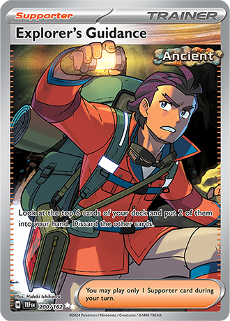 Pokémon TCG: Scarlet & Violet — Temporal Forces Explorer's Guidance 200/162