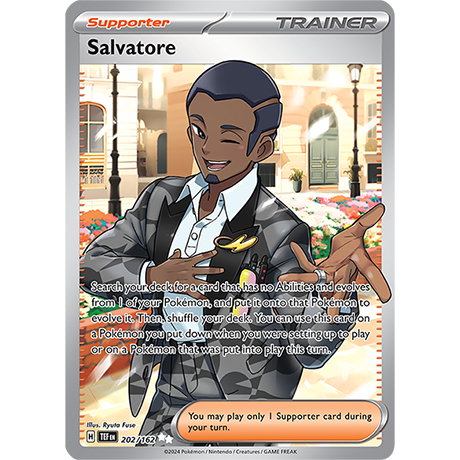 Pokémon TCG: Scarlet & Violet — Temporal Forces  Salvatore 202/162
