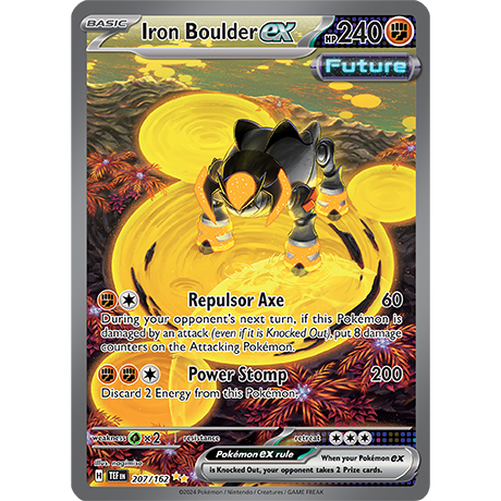 Pokémon TCG: Scarlet & Violet — Temporal Forces Iron Boulder 207/162