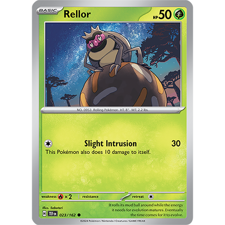 Pokémon TCG: Scarlet & Violet — Temporal Forces Rellor