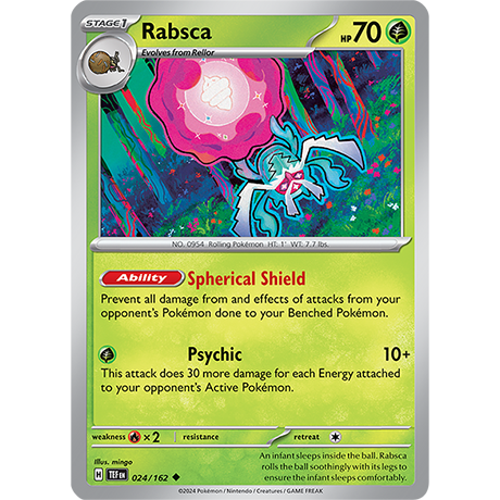 Pokémon TCG: Scarlet & Violet — Temporal Forces Rabsca